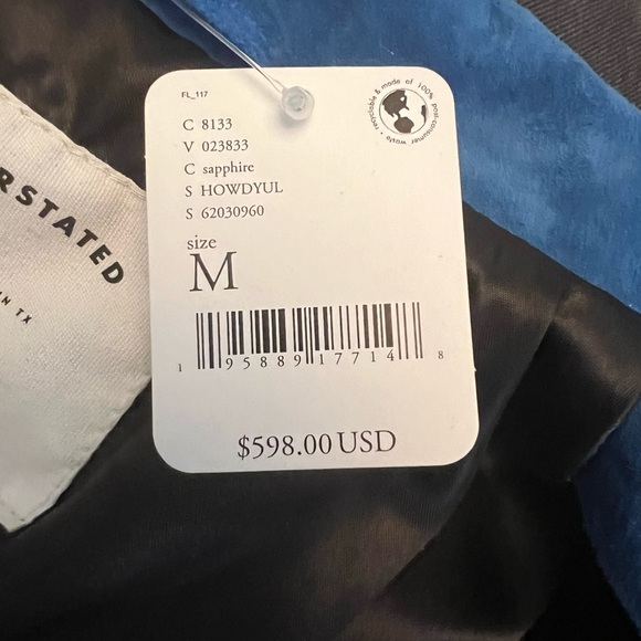 Free People Howdy Studded Jacket - M - NWT - Picture 8 of 10